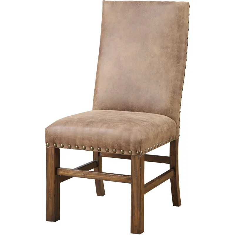 Side Chair W/nailhead Rta Fully Upholstered