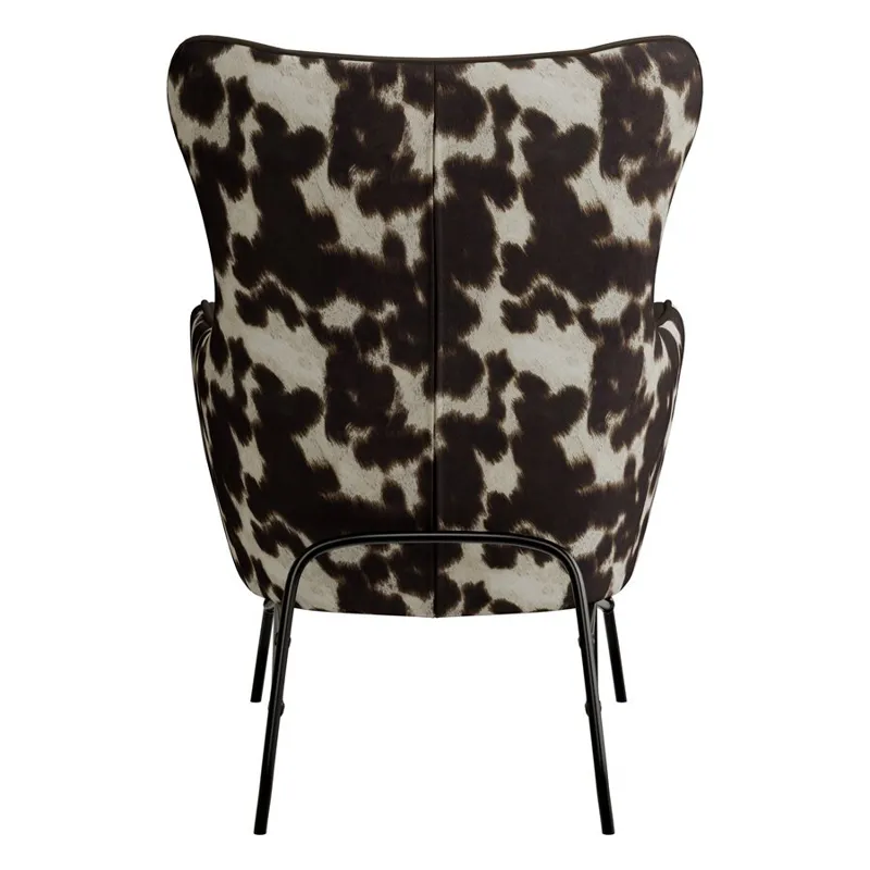 Accent Chair - Brown / Cow Print