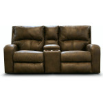 Double Reclining Loveseat Console