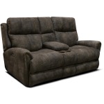 EZ9C Double Reclining Loveseat Console
