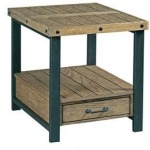 Workbench Rectangular End Table