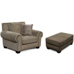 Larado Chair and a Half & Ottoman