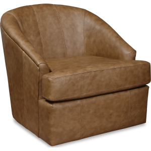 Julien Leather Swivel Chair