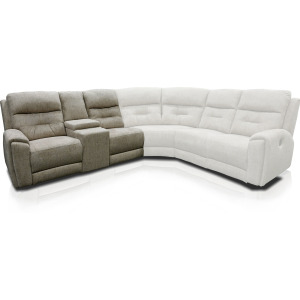 EZ Motion EZ3600 RAF Double Reclining Loveseat Console