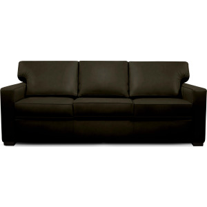 Del Mar Baylor Leather Sofa - Rumor Mushroom