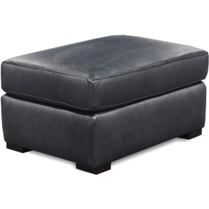 Del Mar Baylor Leather Large Ottoman