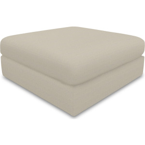 Del Mar Tyler Ottoman - Ross Cotton