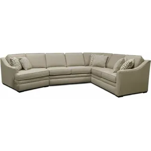 TCU 4T00 4PC SECTIONAL W/RAF CHAISE