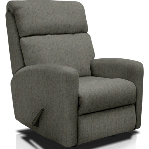 EZ Motion 3R00 Rocker Recliner - Cobbleston Cement