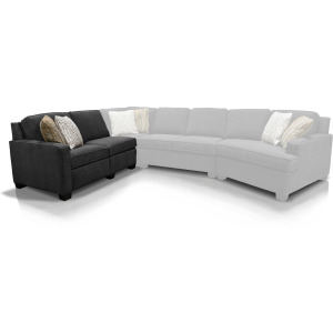 Nola Left Arm Facing Reclining Loveseat with Power