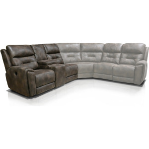 EZ Motion EZ3600H LAF Double Reclining Loveseat Console