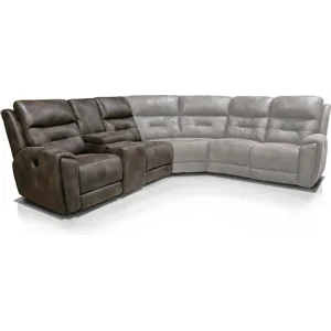 EZ Motion EZ3600H LAF Double Reclining Loveseat Console