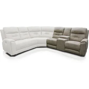 EZ Motion EZ3600 LAF Double Reclining Loveseat Console