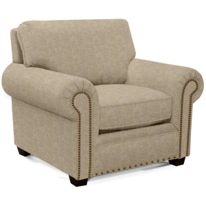 Brett Chair w/Nails - Kaysen Pearl