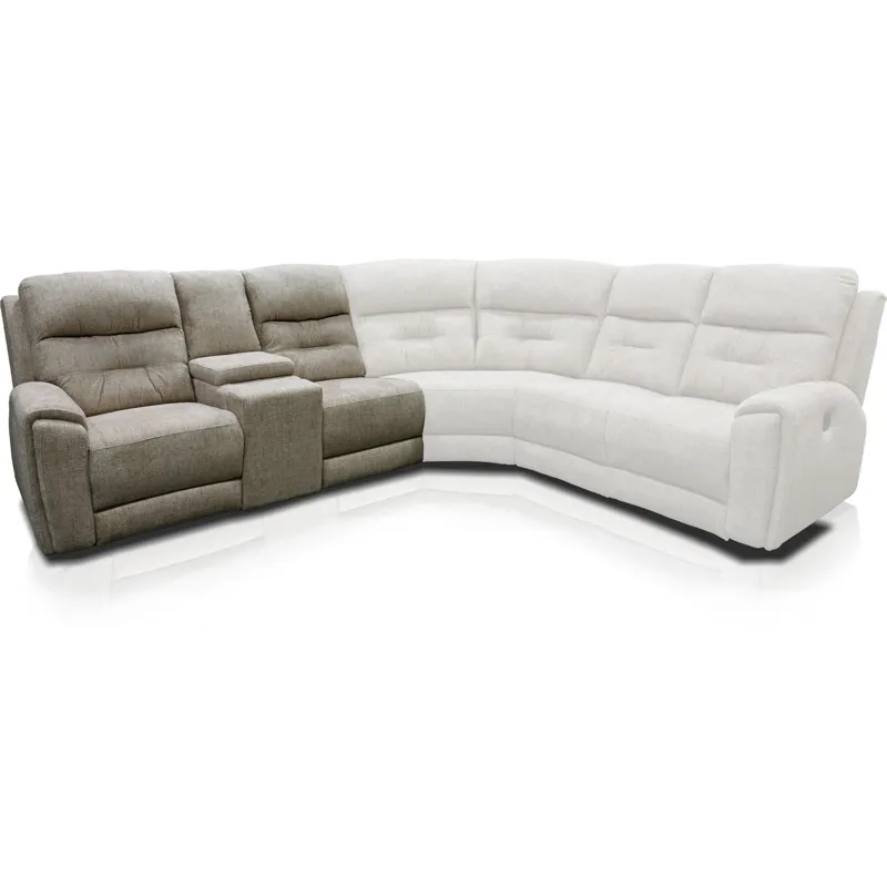 EZ Motion EZ3600 RAF Double Reclining Loveseat Console