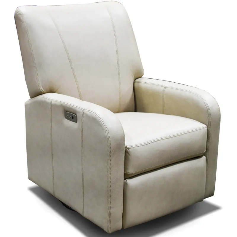Leather Nell Swivel Recliner