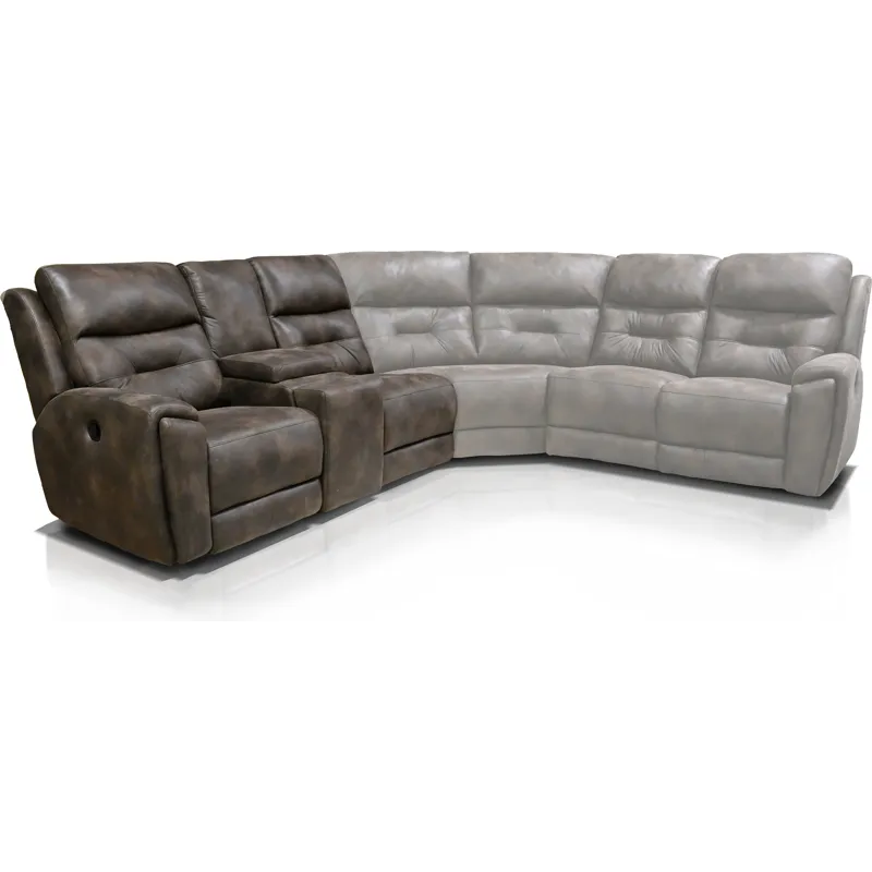 EZ Motion EZ3600H LAF Double Reclining Loveseat Console