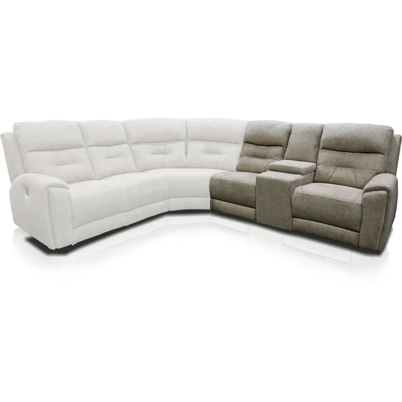 EZ Motion EZ3600 LAF Double Reclining Loveseat Console