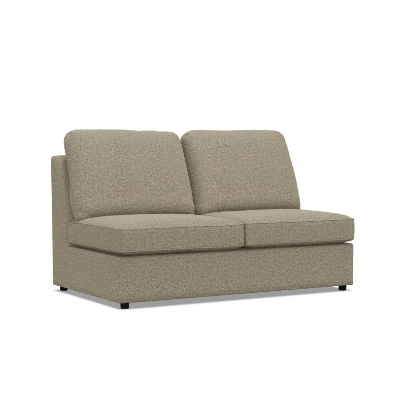 Armless Sofa, Living Large Charcoal