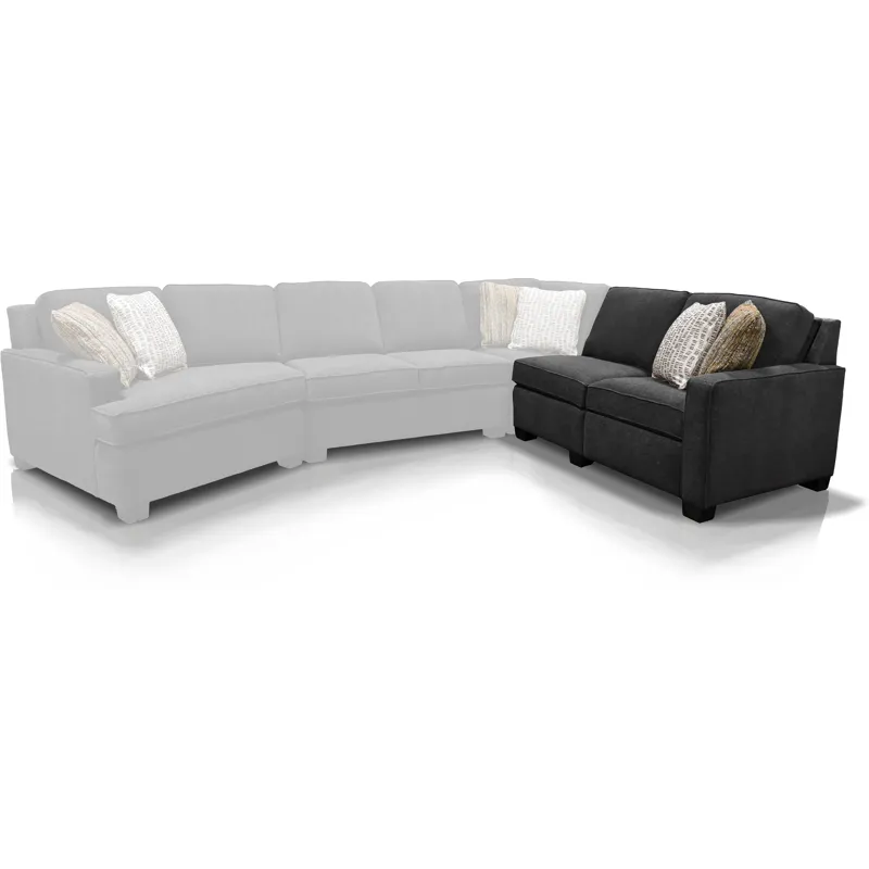 Nola Right Arm Facing Reclining Loveseat with Power