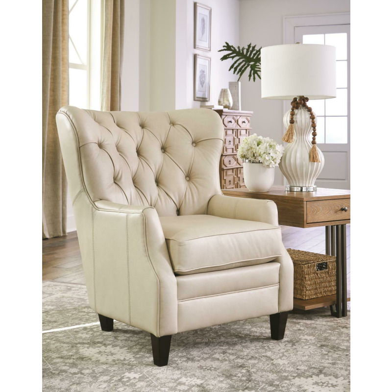 Nellie Leather Chair 1184AL by England Furniture at Bruce Furniture