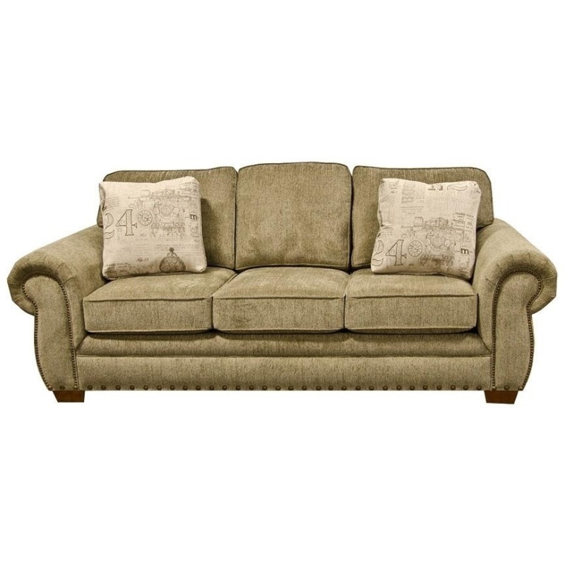 Sofa Mickey Toast Periodical Jute By England Furniture 6635n