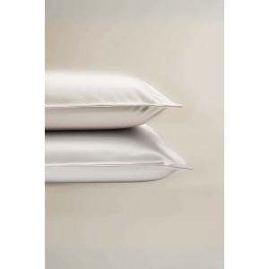 WHITE KING SUP. PILLOWCASE SET