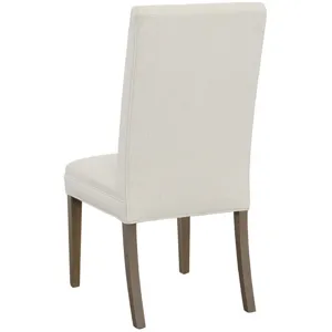 Straight Tall Back Dining Chair