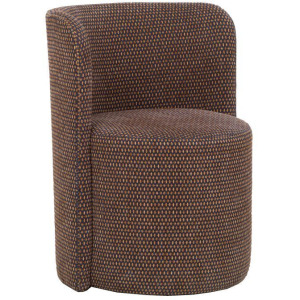 Aristotle Barrell Back Dining Chair with Casters