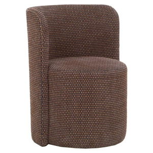 Aristotle Barrell Back Dining Chair with Casters