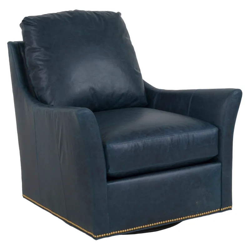Olivia Flared Arm Swivel Glider