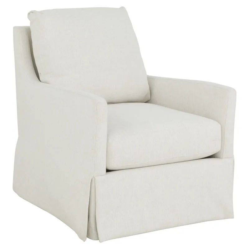 Olivia Tapered Arm Swivel Chair