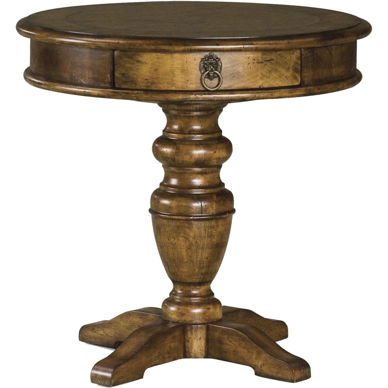 Heirloom Round End Table 805019 by Fairfield Chair Company at Gladhill