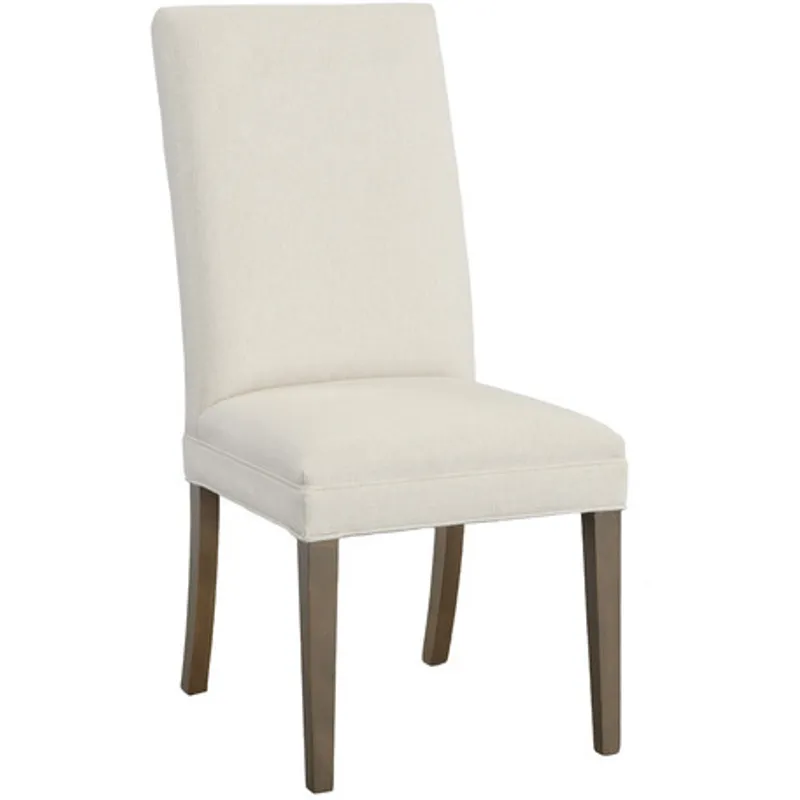 Straight Tall Back Dining Chair