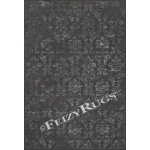 Azeri IV Rug - Dark Gray/Dark Gray