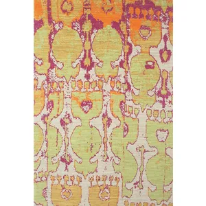 Coronado Rug in Pink/Green