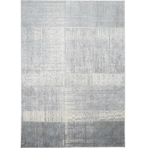 Azure Blue/Beige Rug