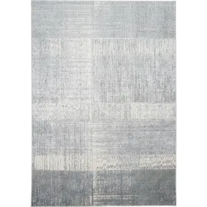 Azure Blue/Beige Rug