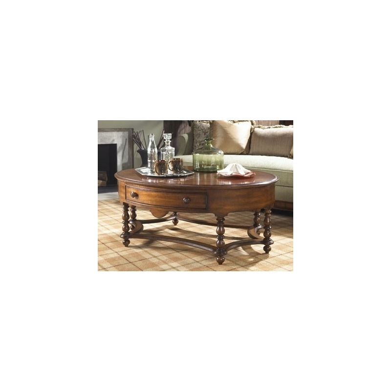 Oval Cocktail Table