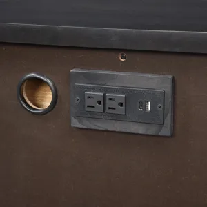 Chatham 3 Drawer Nightstand w/ Power and USB A+C