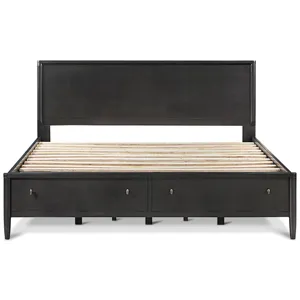 Chatham - Storage Bed - Warm Maple Finish