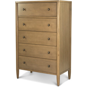 Chatham - 5 Drawer Chest - Warm Maple Finish