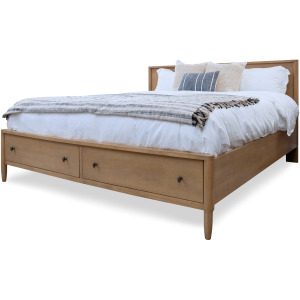 Chatham - Storage Bed - Warm Maple Finish