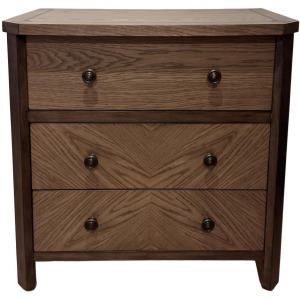 Sun Haven 3-Drawer Nightstand w/ Power + USB-A/C