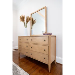 Chatham - 6 Drawer Dresser - Warm Maple Finish