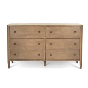 Chatham - 6 Drawer Dresser - Warm Maple Finish