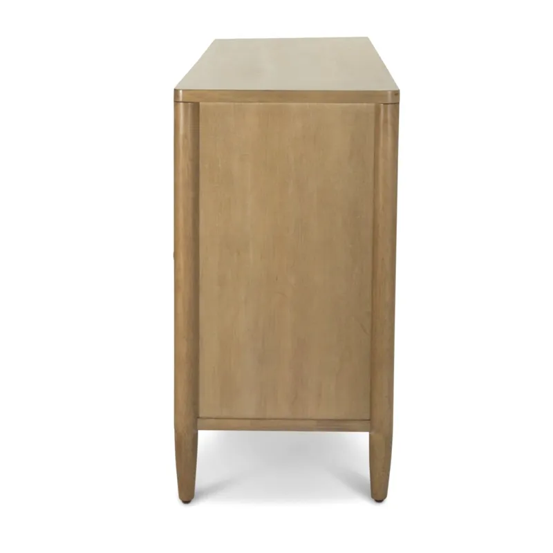 Chatham - 6 Drawer Dresser - Warm Maple Finish