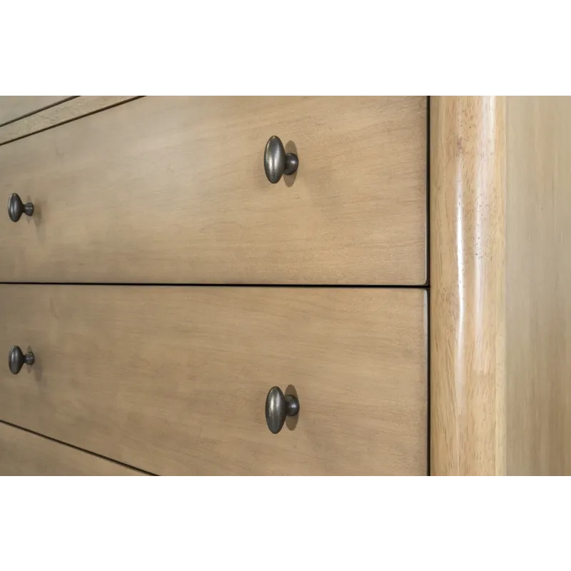 Chatham - 5 Drawer Chest - Warm Maple Finish