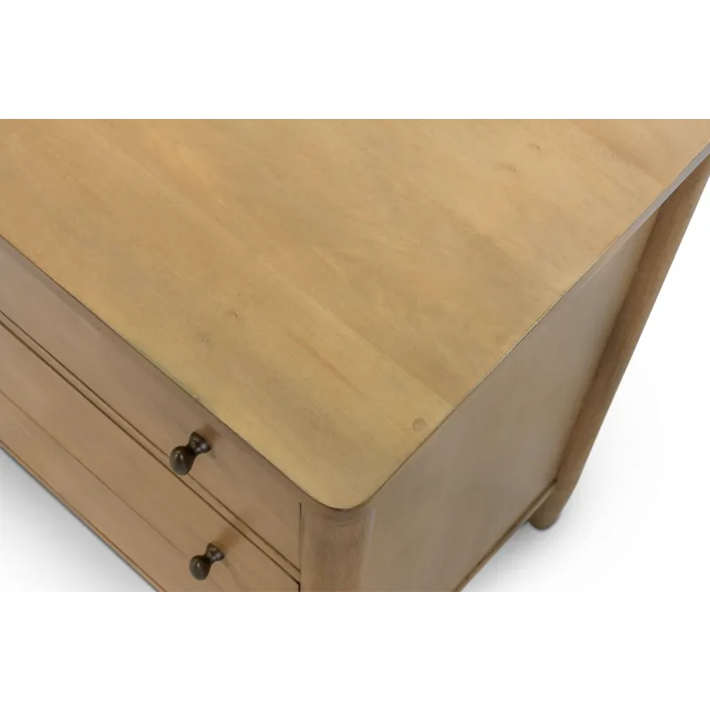 Chatham - 6 Drawer Dresser - Warm Maple Finish