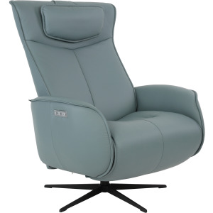 Axel Medium Power Recliner - Ice